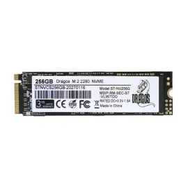 Dragos 256GB M.2 NVMe SSD (1125MB/s Okuma / 1141MB/s Yazma Hızı)